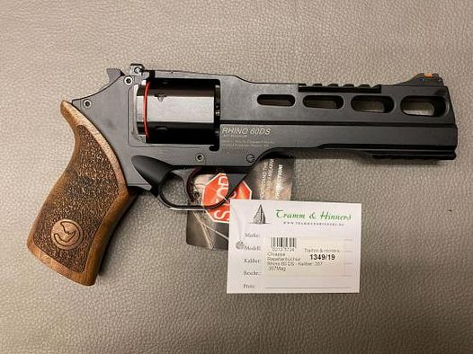 Chiappa Rhino 60DS 6" caliber .357 Magnum revolver
