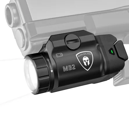 Waffenlampe WARRIORLAND WL-MB2, 800 Lumen, IPX7, Bild 1 von 6