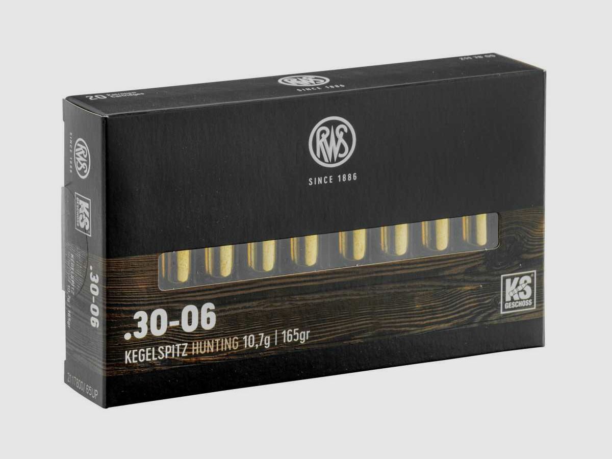 RWS 30-06 Springfield Spitzgeschoss KS 165 gr / 10,7 g - 165 gr / 10,7 g, Bild 3 von 10