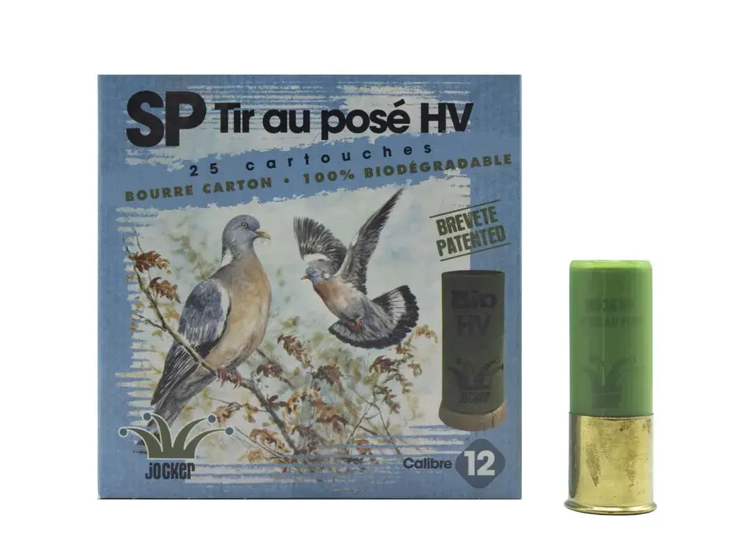 Jagdbüchsenpatronen Jocker Bio Bleischrot Tir Posé 36 HV 12/70, Bild 2 von 2