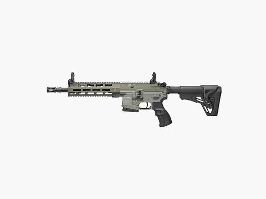 Haenel semi-automatic rifle CR 223 M-LOK handguard .223 Rem. barrel length 254 mm | Match trigger short olive not sportingly approved