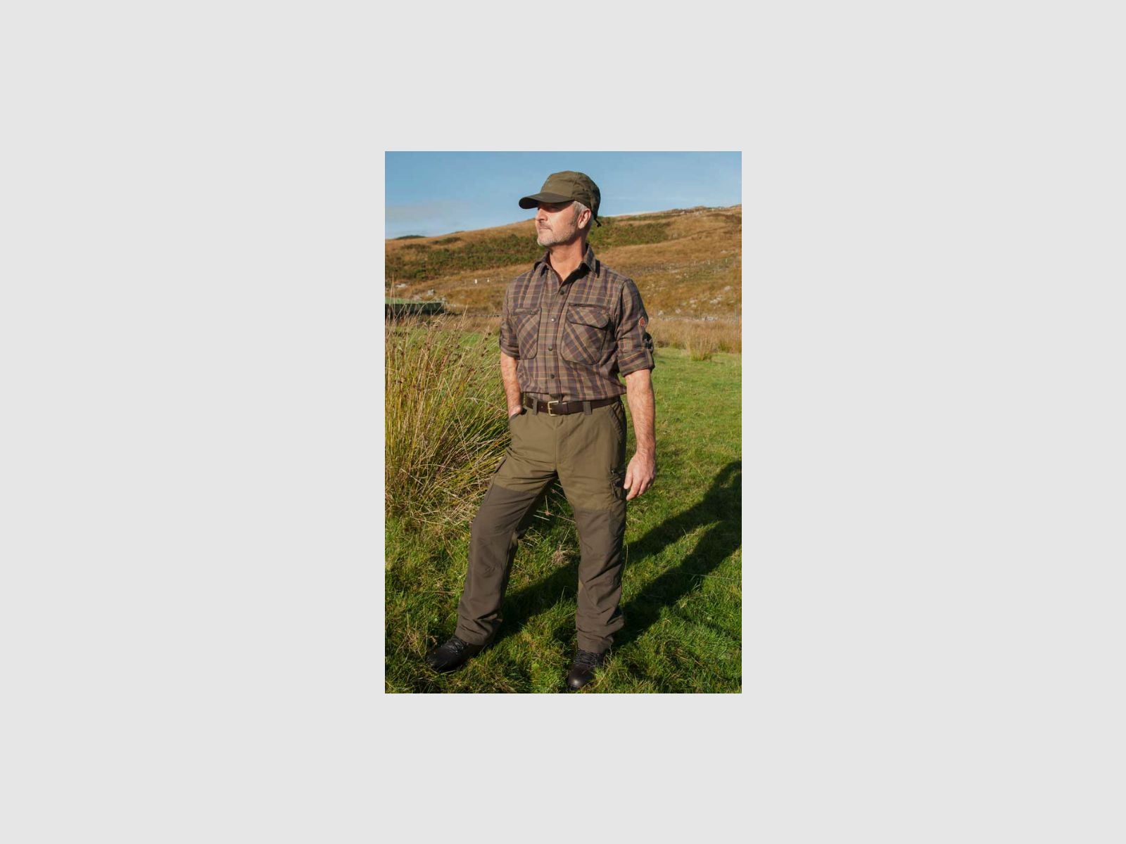 SHOOTERKING Greenland Shirt Langarm Hemd Grün
