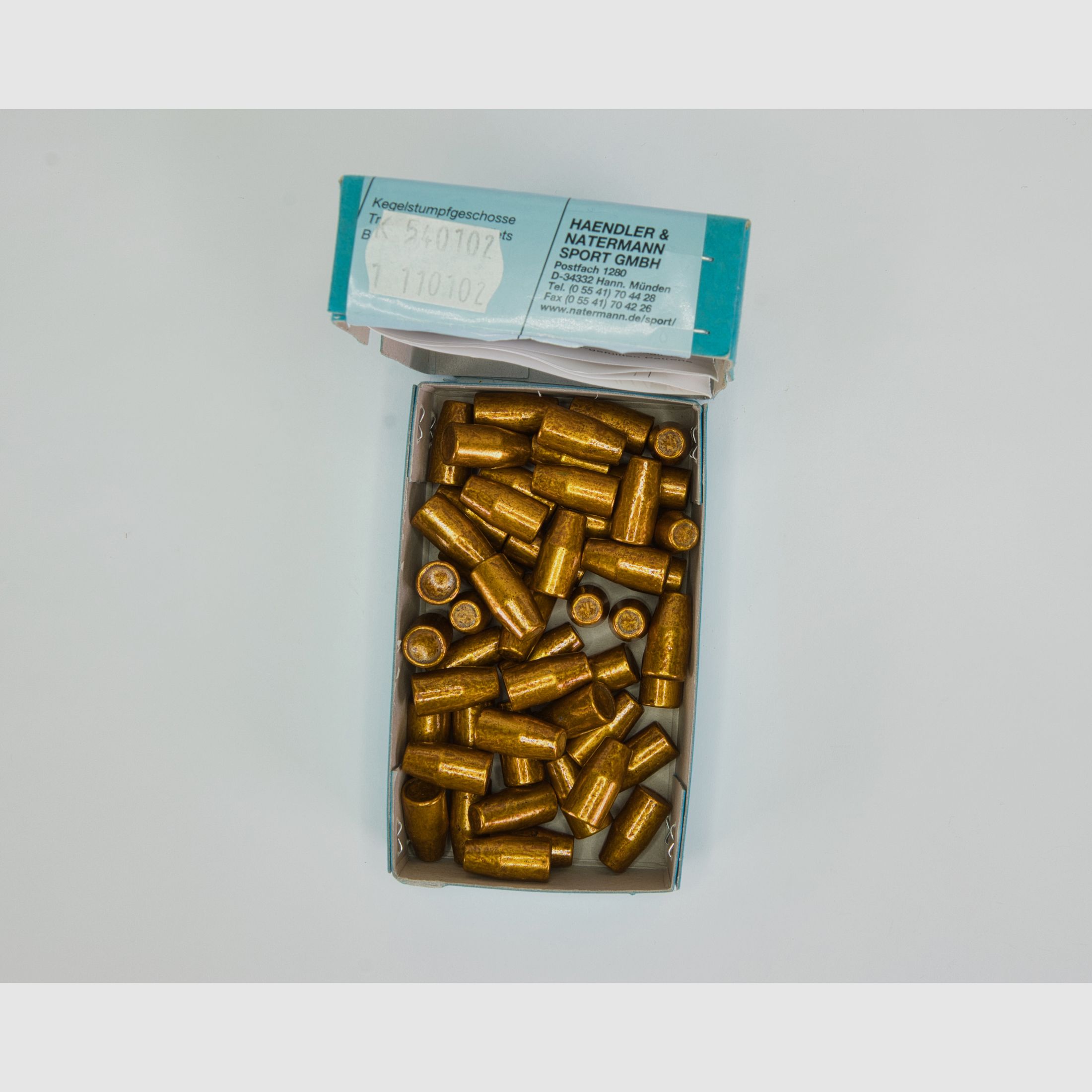 Geschosse H&N .458 TC 350 Grain High Speed 50 Stück