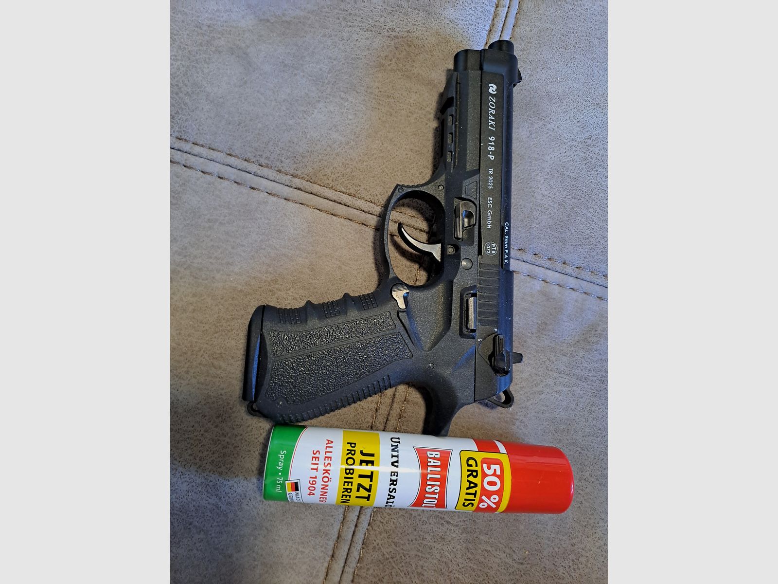 Schreckschuss Zoraki PtB 918-P CAL.9mm P.A.K.