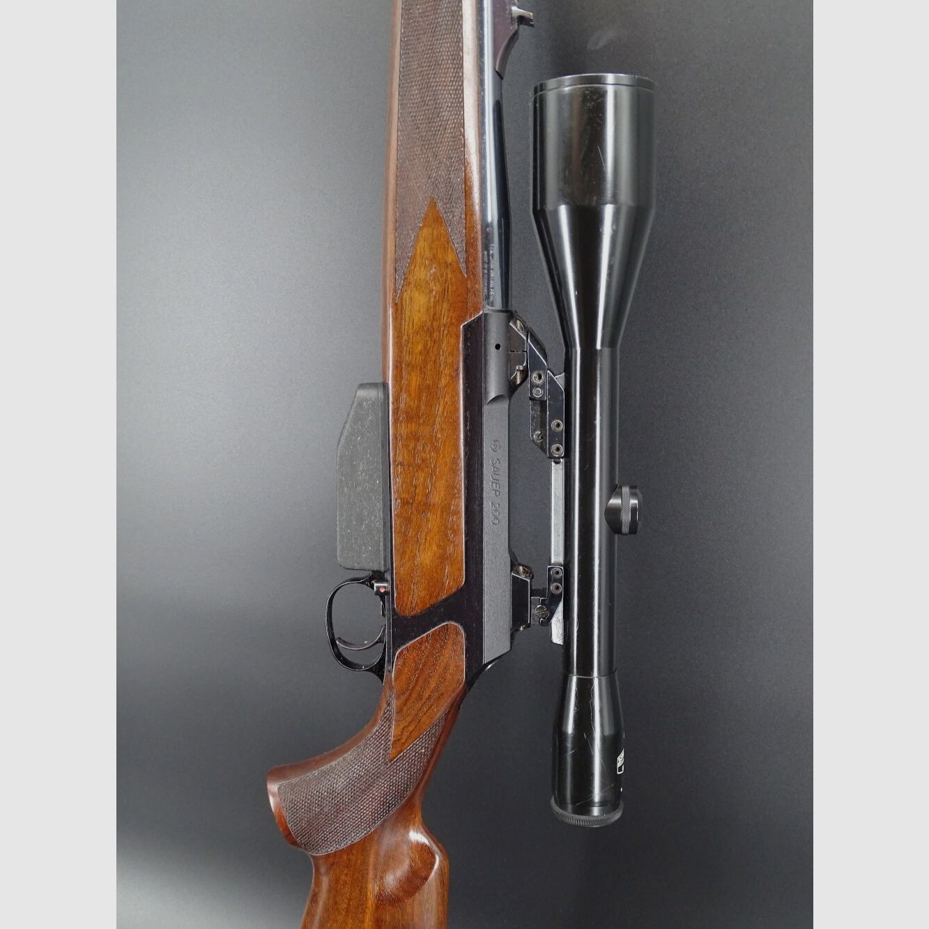 Sauer 200 Kaliber .300 WBY mit EAW Schwenkmontage Schmidt & Bender 8x56 200