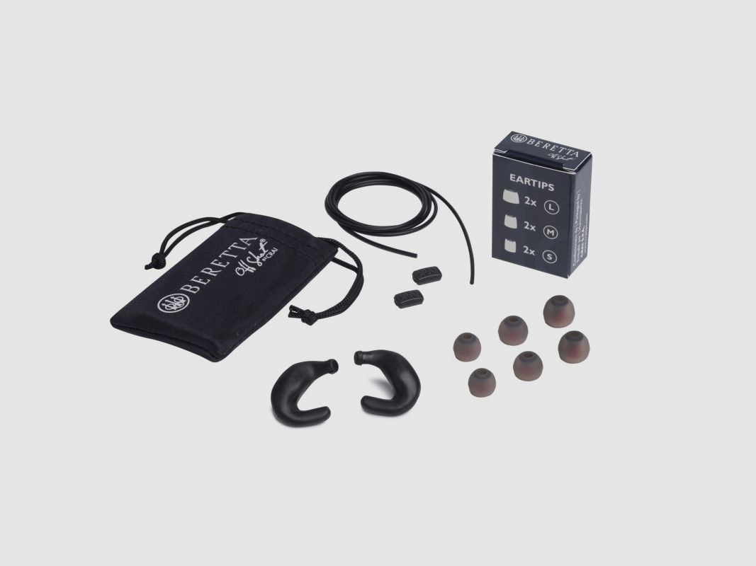 BERETTA - CF121 Beretta Mini Hearing Protection Headset E2 Black, image 2 of 2