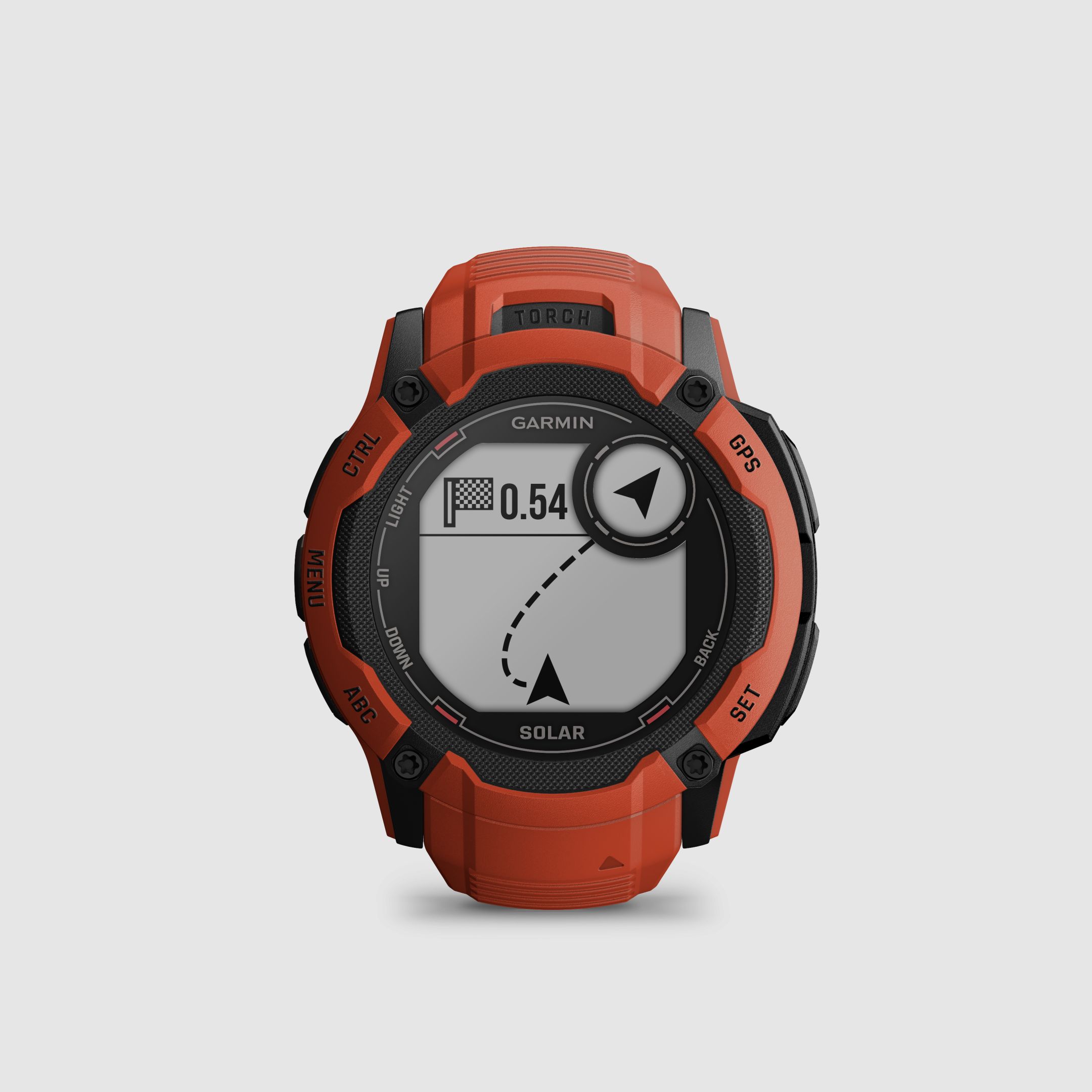 Garmin Instinct® 2X Solar, Rojo