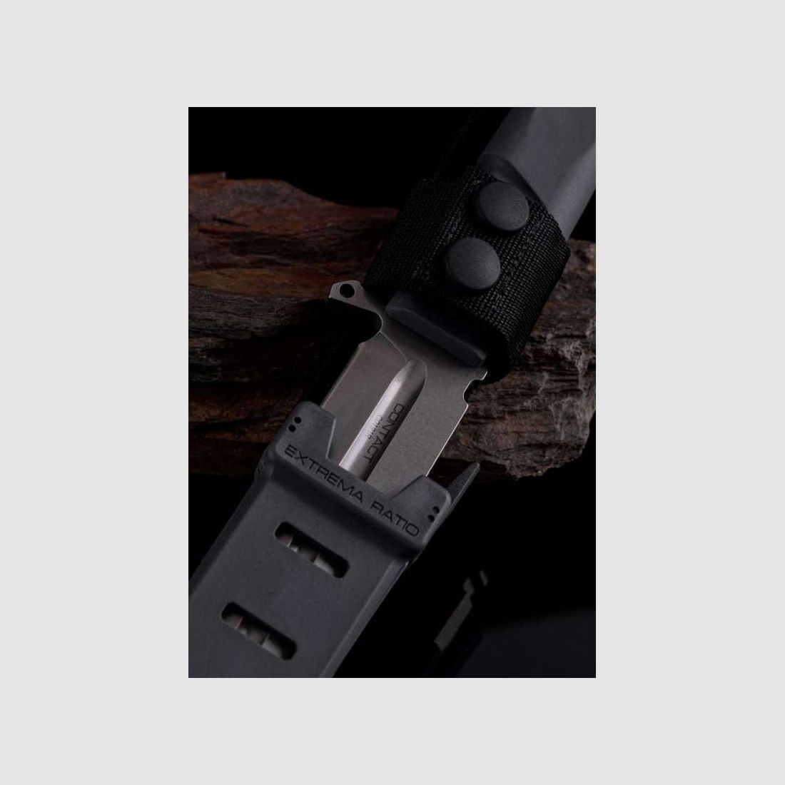Couteau fixe Extrema Ratio CONTACT gris loup Böhler N690