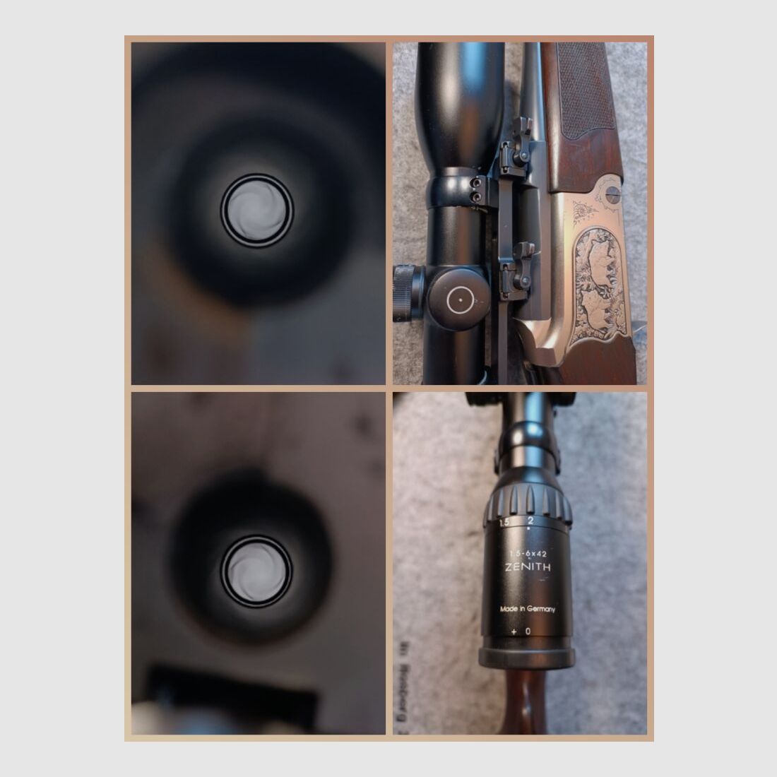 Merkel Suhl B3 Jagd Bockdoppelbüchse mit ZF S&B Zenith 1,5-6x42