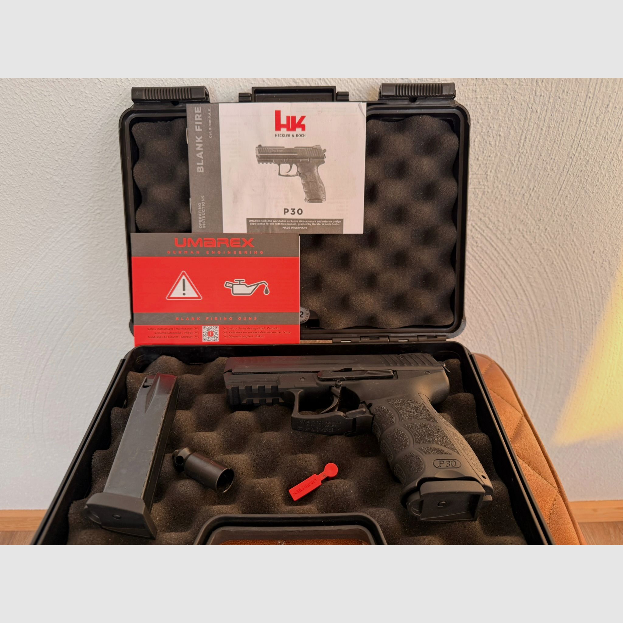 Heckler & Koch P30 Schreckschuss-Pistole 9 mm P.A.K. brüniert