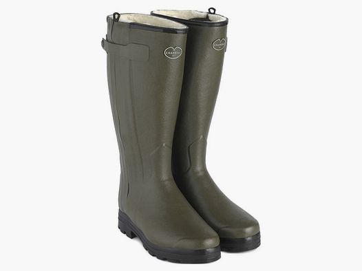 Le Chameau Gummistiefel "Chasseur" mit Wollfutter