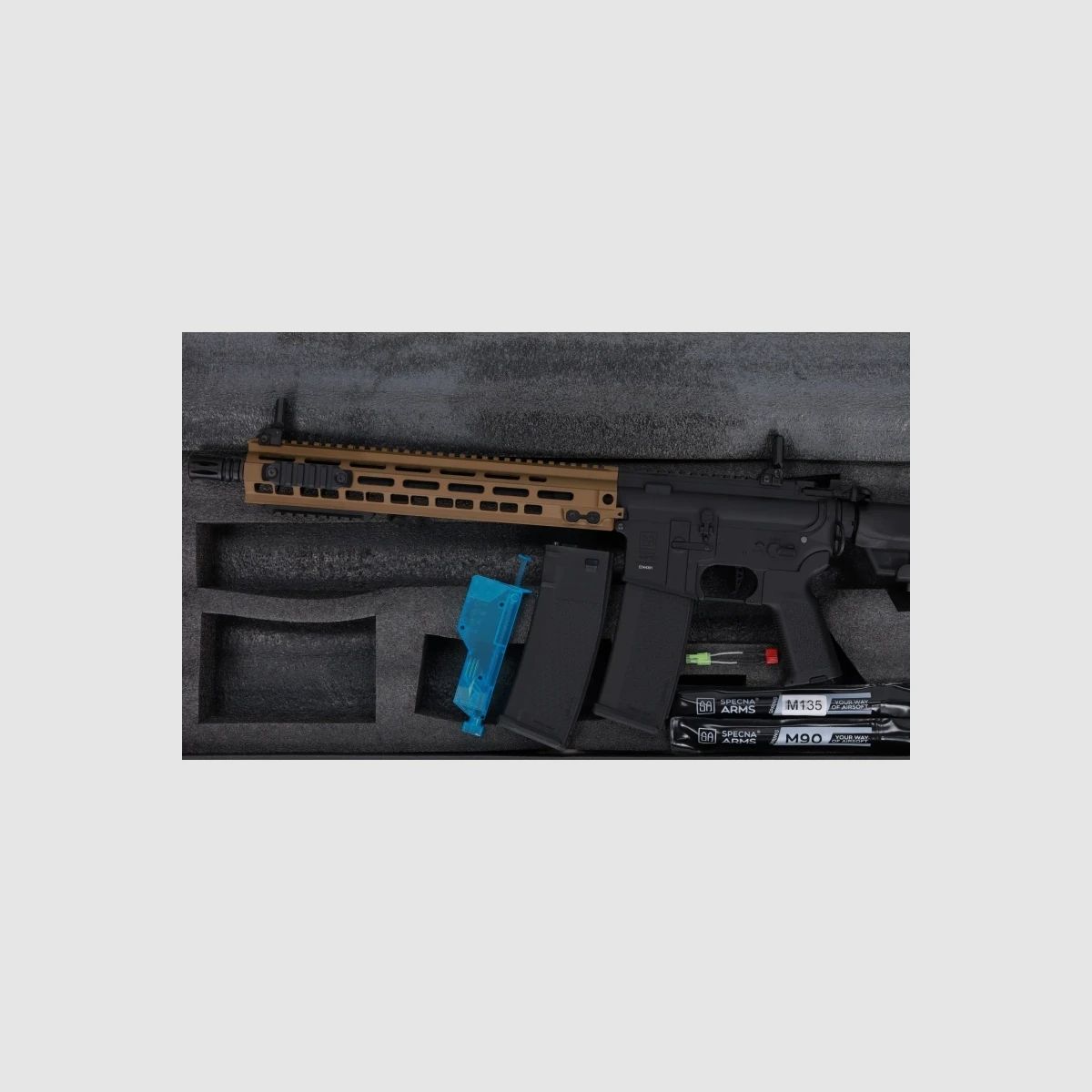 SA M4 URG-I M-LOK 14" (SA-P30 PRIME™ Aster II ETU BLDC™) Rifle Airsoft Libre a partir de 18 – Chaos Bronze -F-