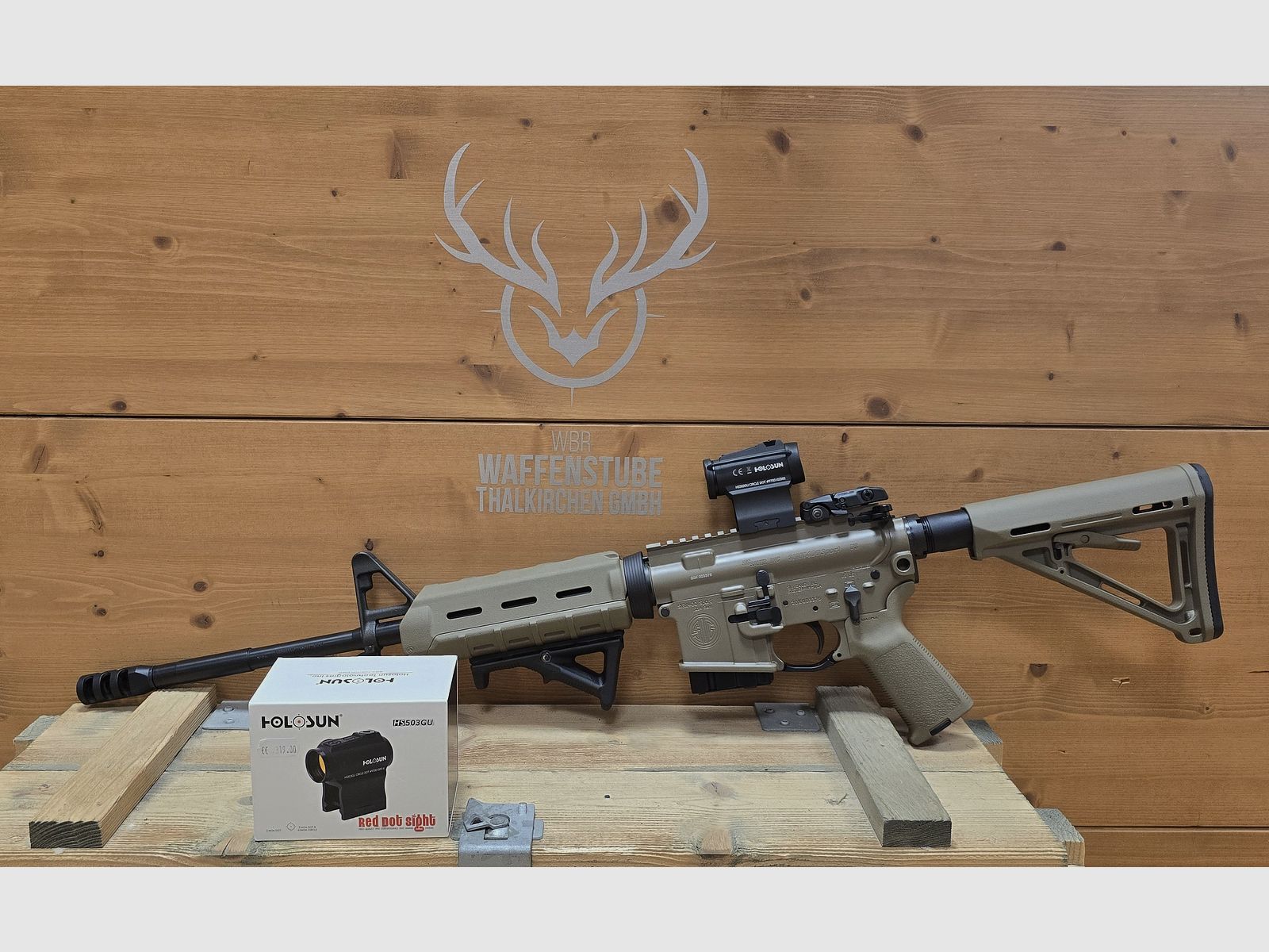 Sig Sauer M 400 Sport FDE im Kaliber .223 Rem. inkl. Holosun 503GU