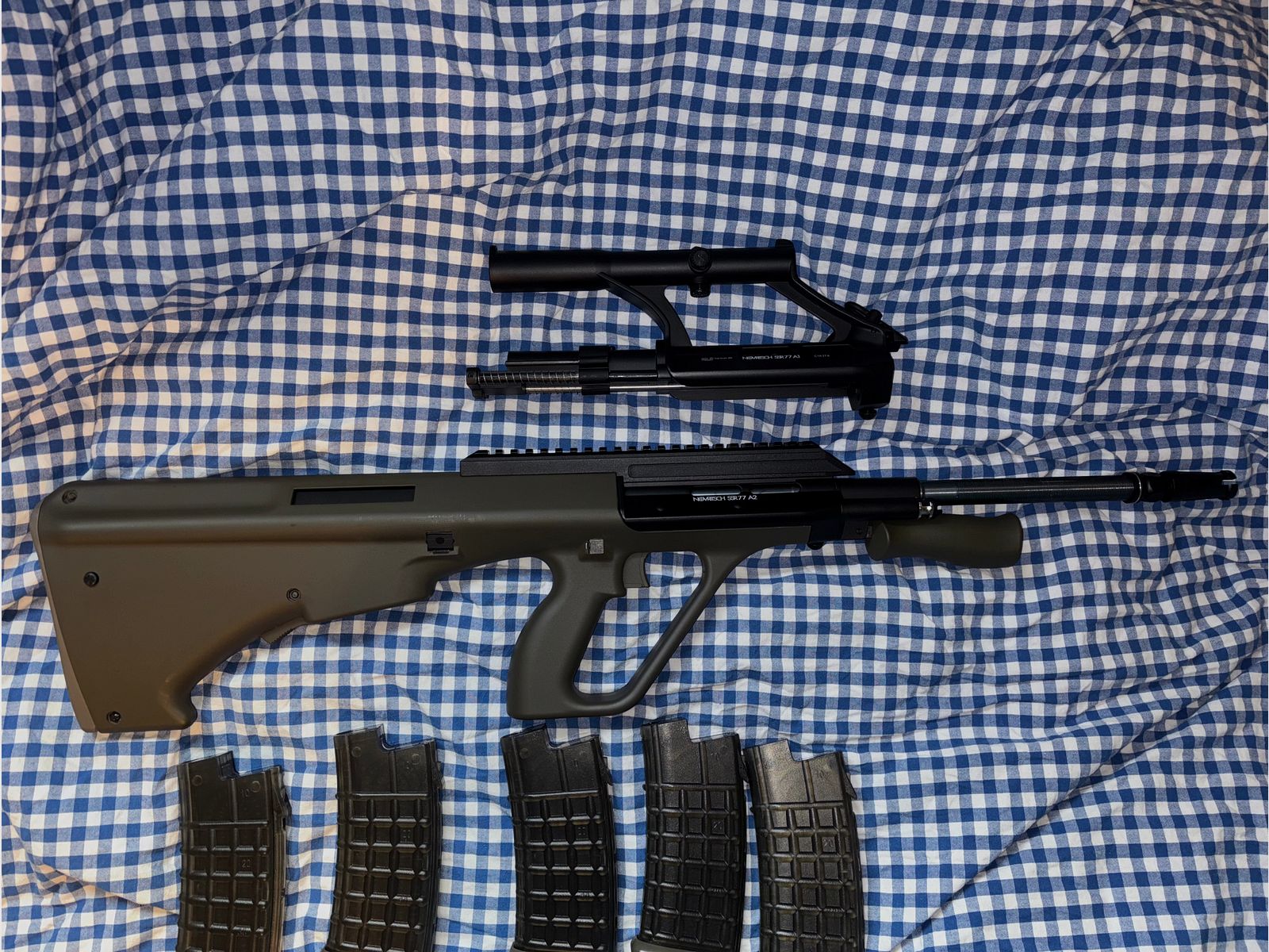 Novritsch SSR77A1 SAEG+SSR77A2 parte superiore+5 caricatori