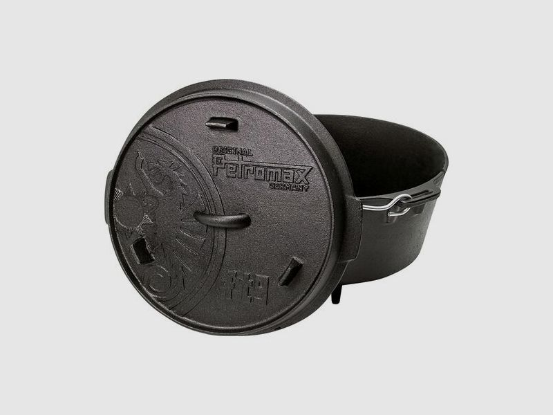 Petromax Dutch Oven Feuertopf mit Standfüßen ft9 (8,0 Liter)