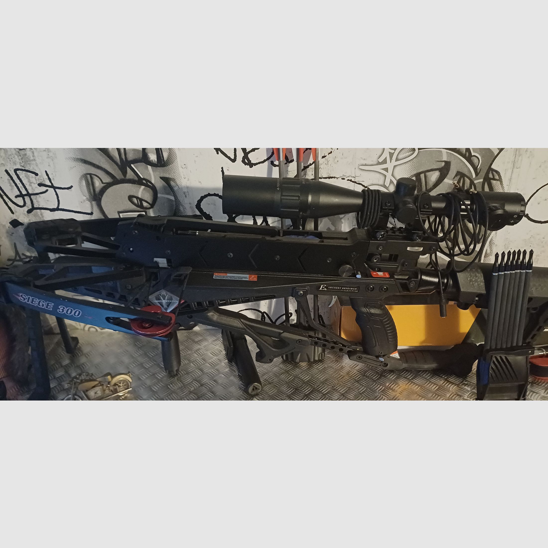 Scharfschützen Armbrust Repetierer mit Magazin