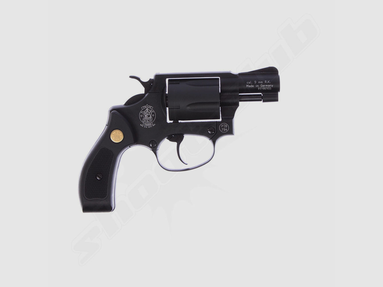 Smith & Wesson	 Chiefs Special Revolver 9mm R.K. Schwarz