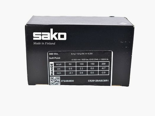 Sako 123grs SP 50STK