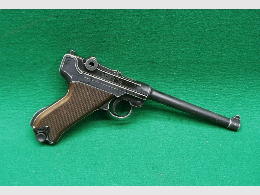 ME Cuno Melcher ME P04 9mm P.A.K manico in legno in stile antico