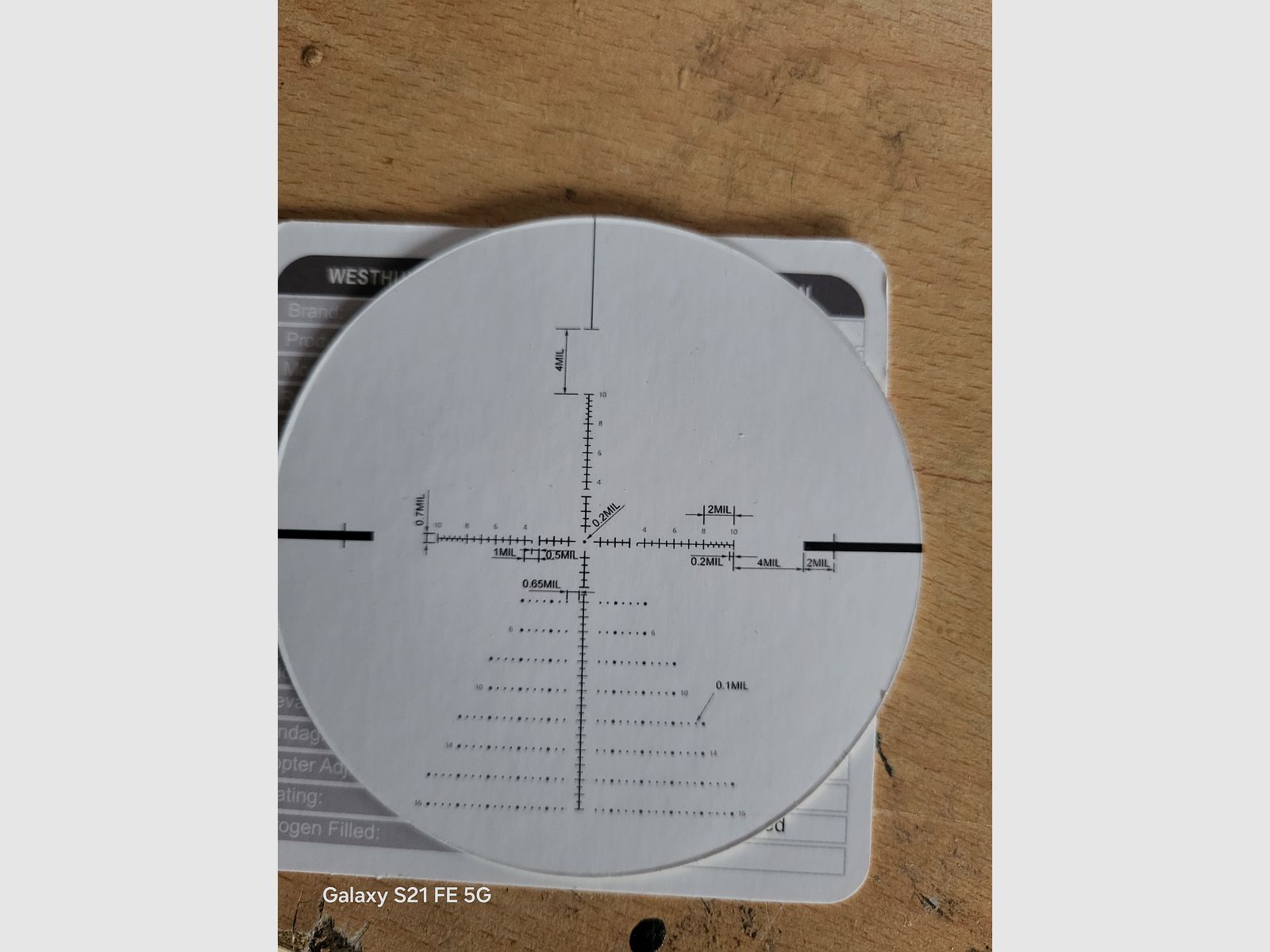 Scope WestHunter whi 6-24×50 FDP.