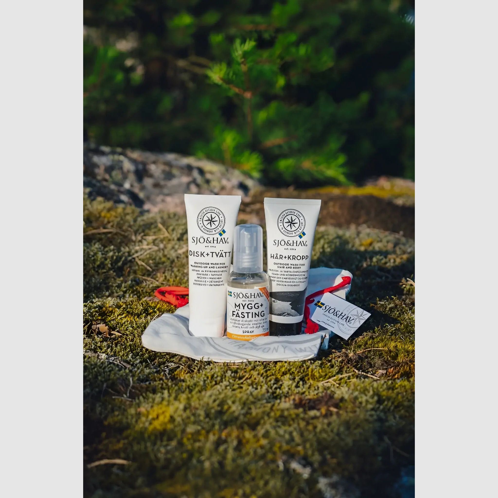 Sjö&Hav Pielęgnacja Ciała Wilderness Set 1 3 x 75 ml