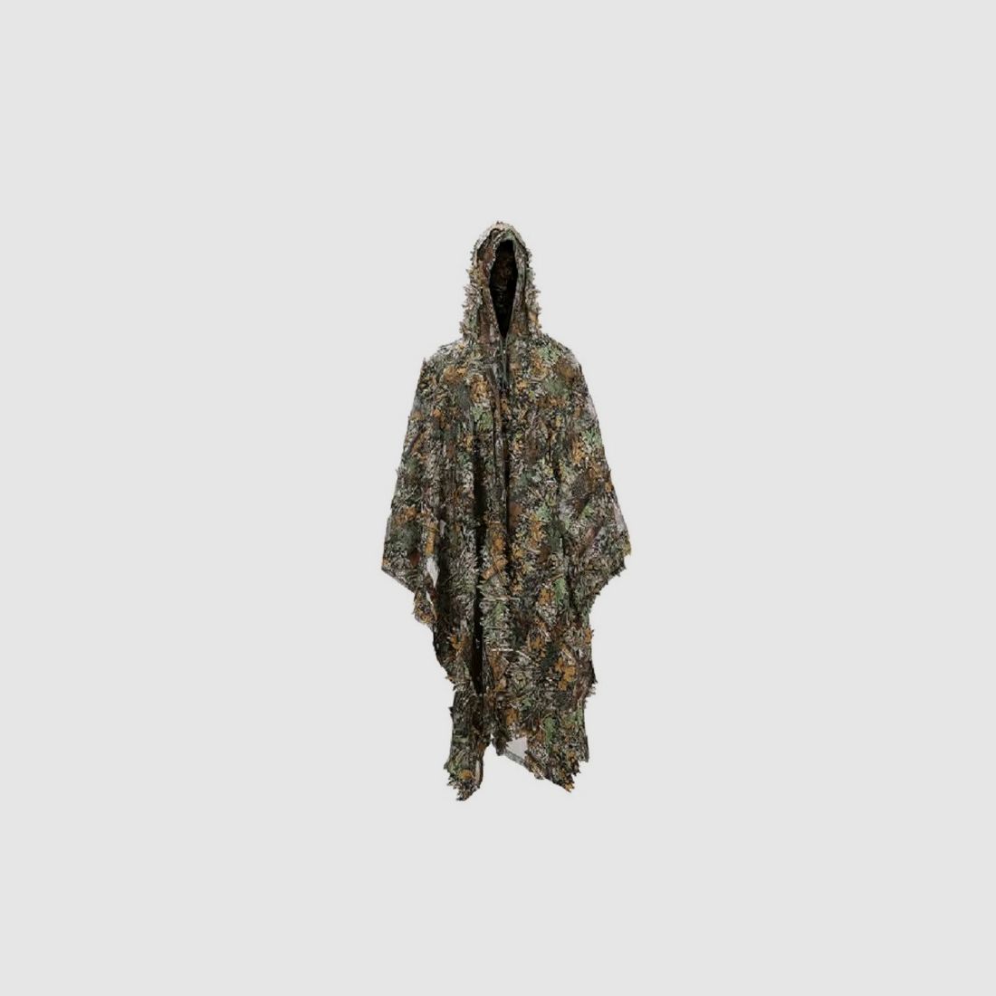 tarnpomcho waldtarnblatt Muster Tarnumhang Tarnjacke Tarnung Airsoft Softair Sniper Paintball Kleidung