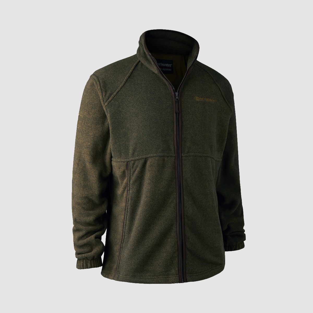 DEERHUNTER Wingshooter Fleece Jacke Graphite Green Melange