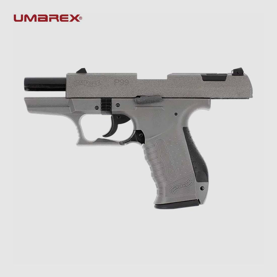 UMAREX WALTHER P99 SV 9mm P.A.K. GREY, immagine 3 di 21
