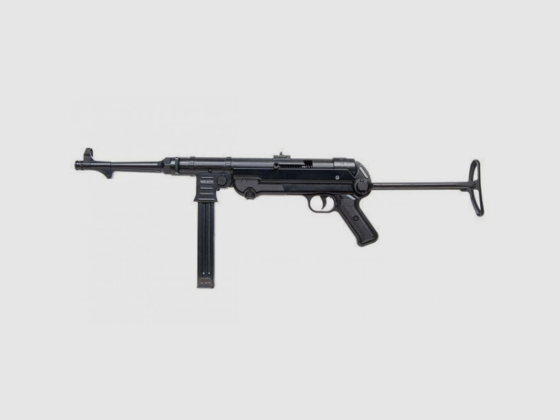 GSG-MP40 KARABIN Z SAMOCHODZEM - 9 MM P.A.K - STRZAŁ OSTRZEGAWCZY