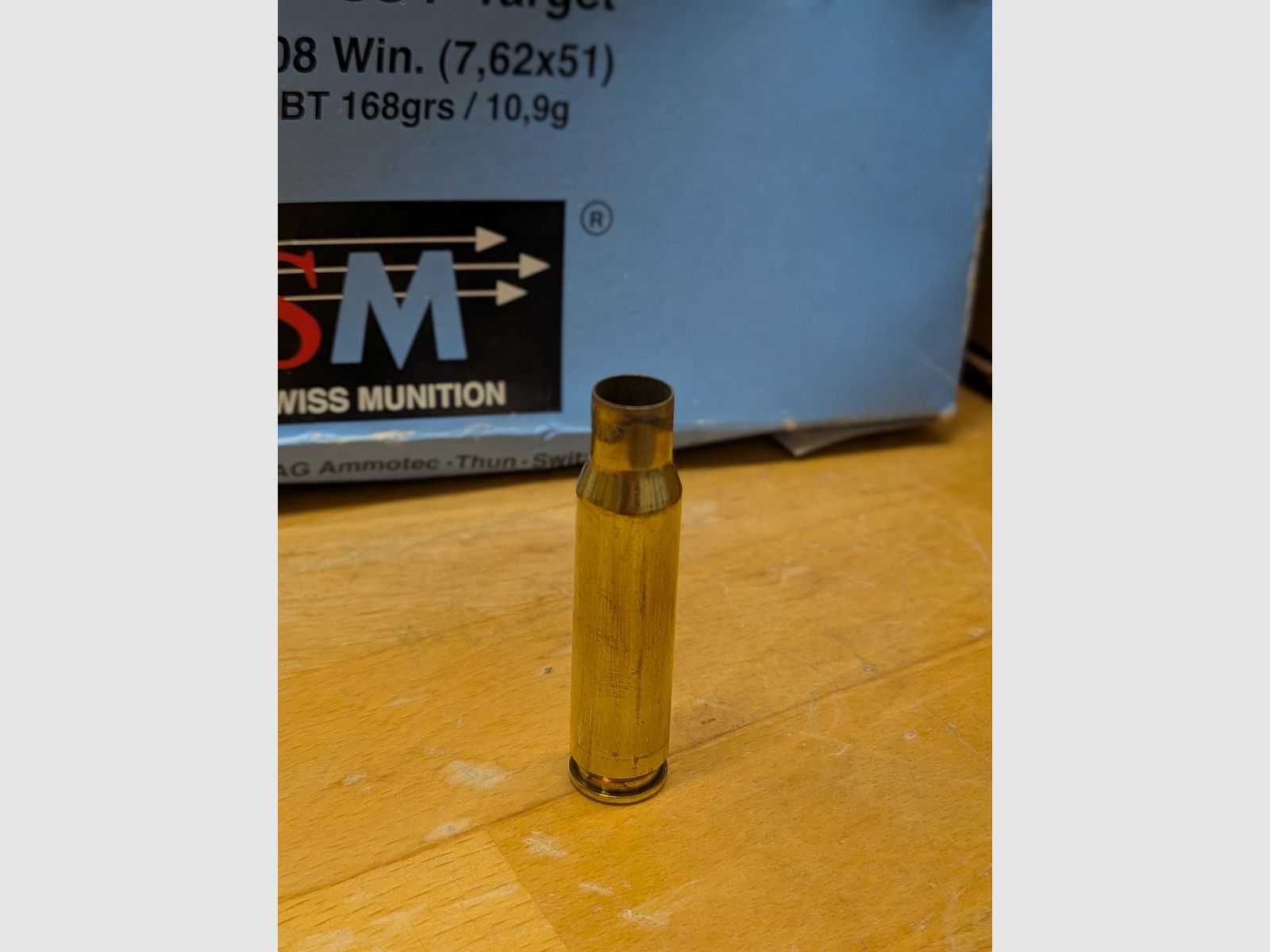 Ruag Swiss P Target cases .308 Win 300 pcs.