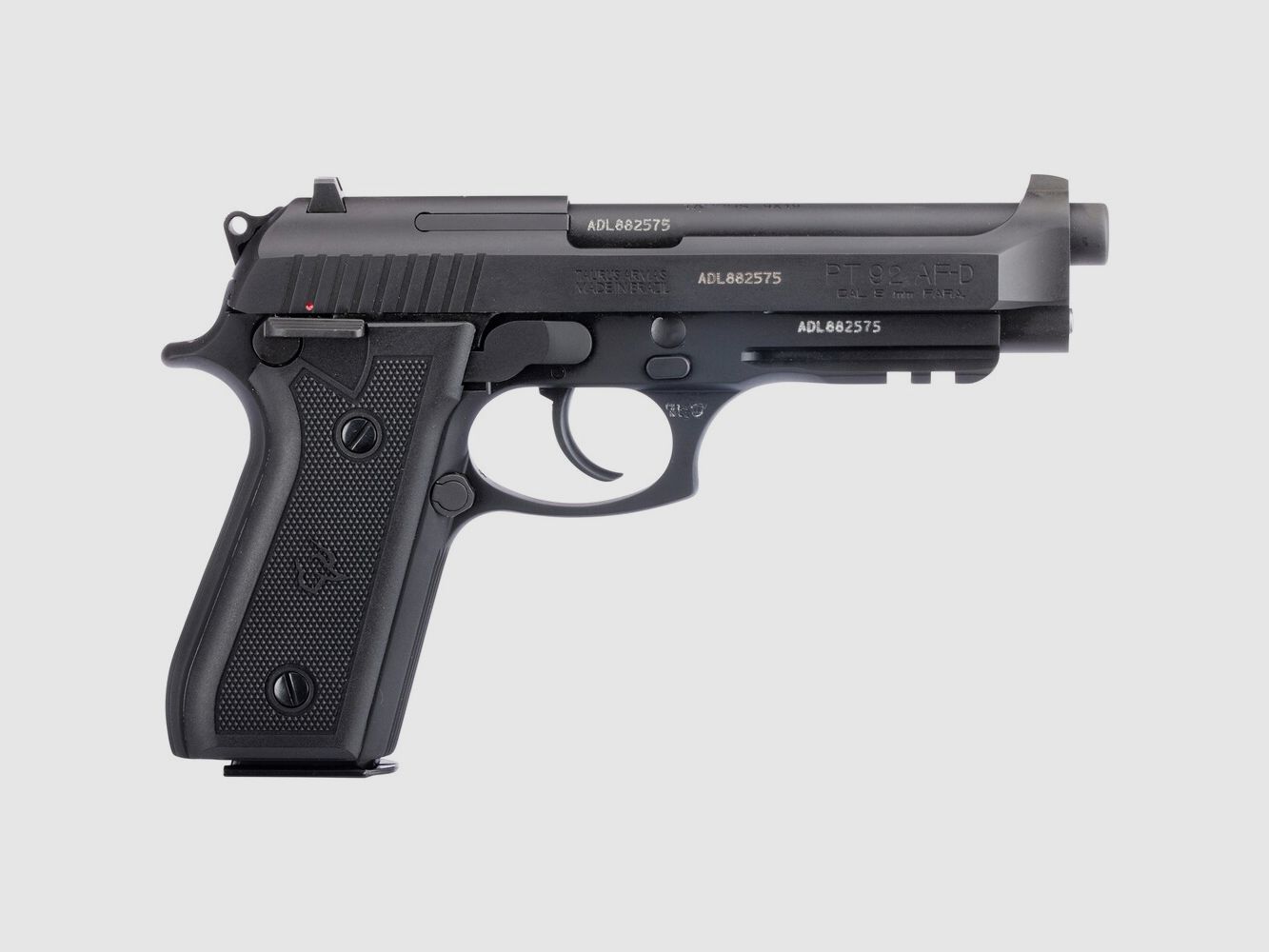 Taurus Pistol PT 92 (9 mm Luger – B17 rail, blued.), imagen 2 de 6