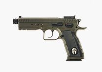 Pistolas Tanfoglio T97L Tactical Pro, verde oliva, 4.92″