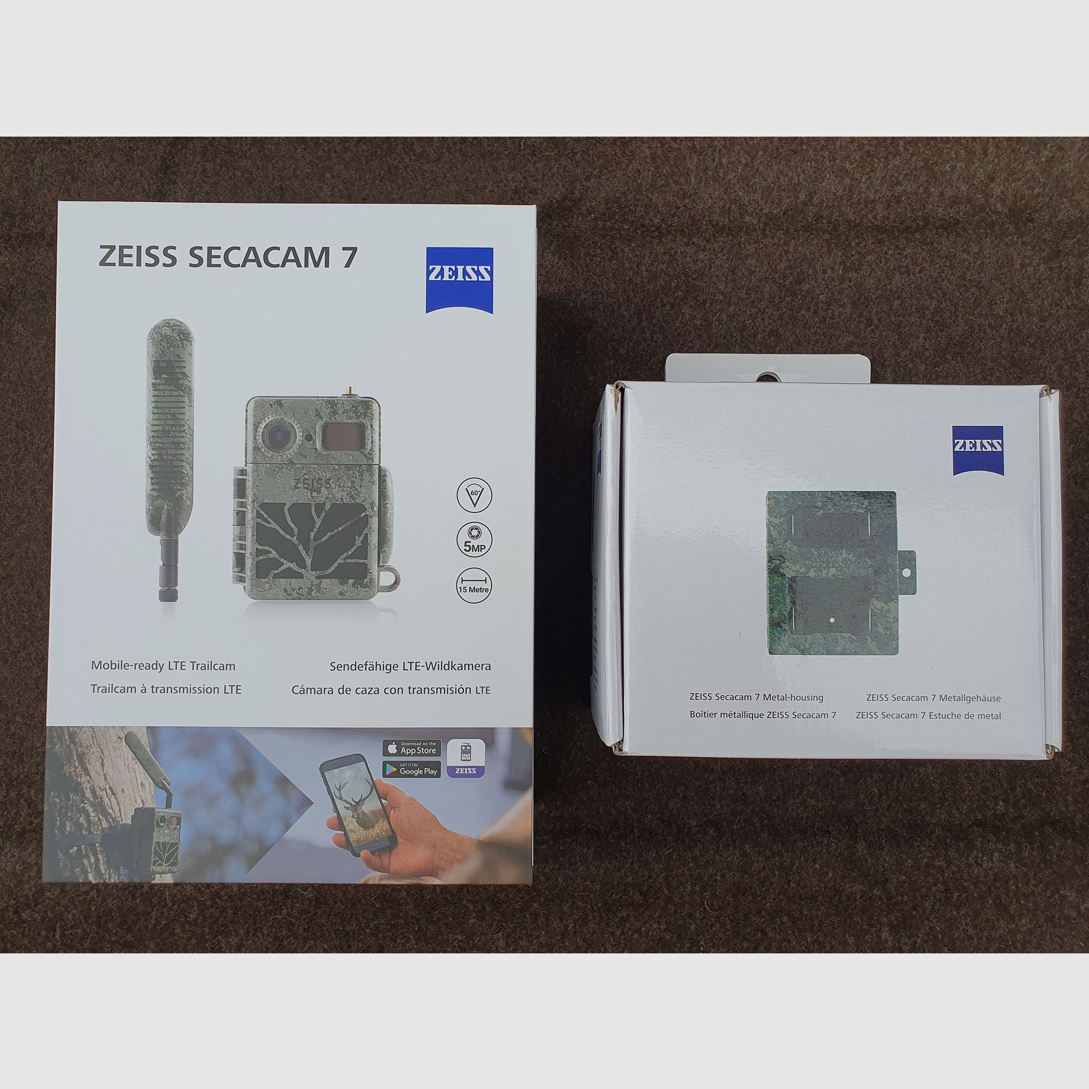 Neue Zeiss Secacam 7 mit Metallgehäuse in ungeöffneter Originalverpackung 