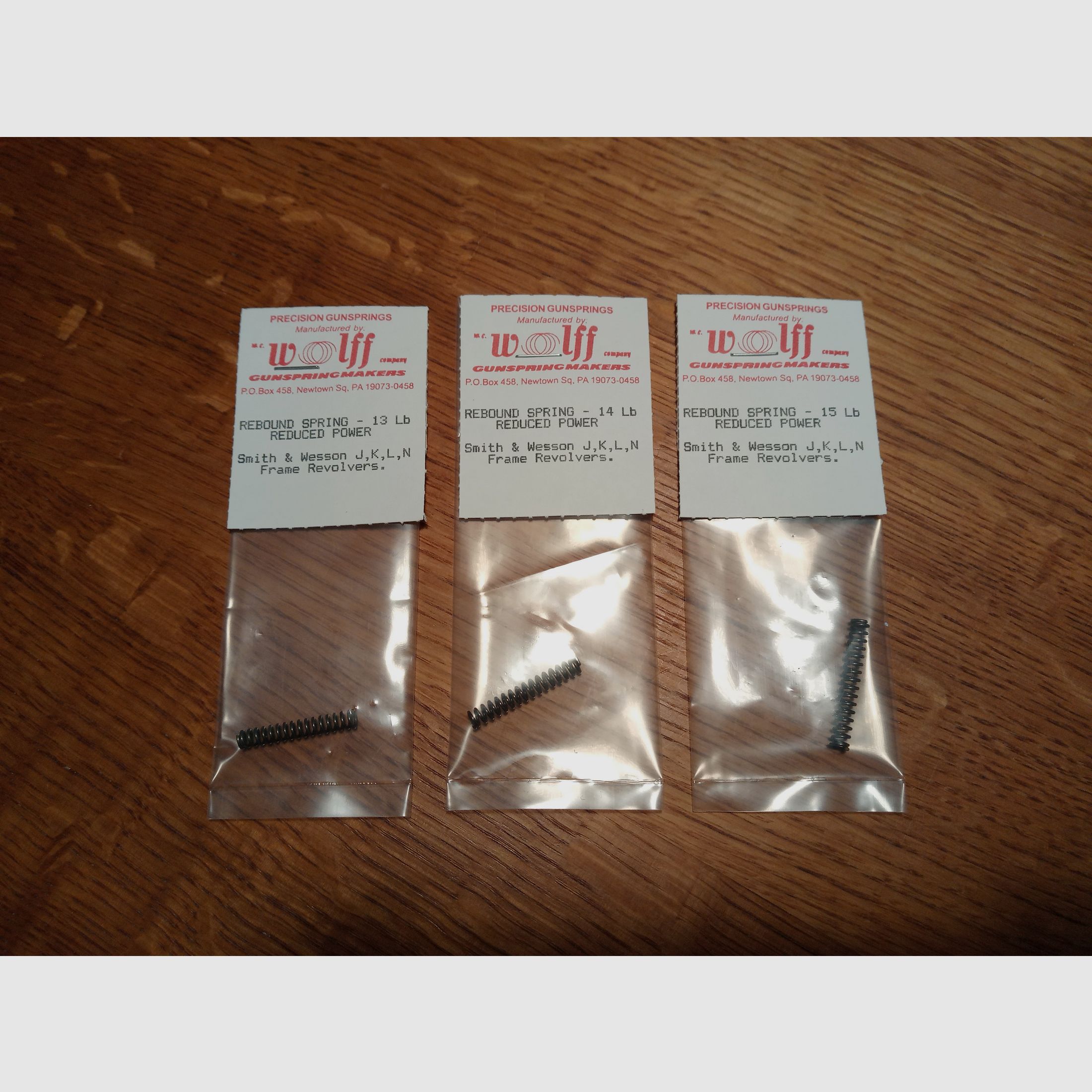 Sprężyna powrotna - 13Lb / 14Lb / 15Lb S&W J/K/L/N