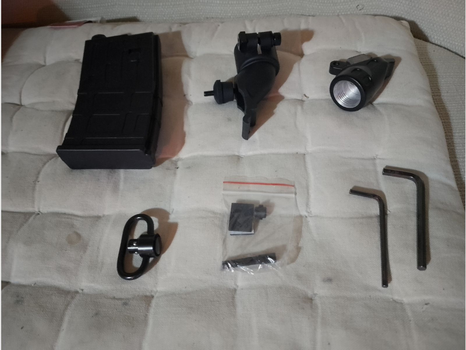 Original tippmann tmc Elite Gurt Öse Feed Neck Assembly ASA Adapter Magazin Dummy Hopper Umbau Set 