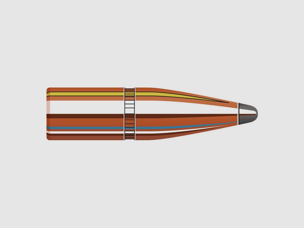 BOX MIT 100 GESCHOSSEN HORNADY 30 KAL .308 180 GRS SP