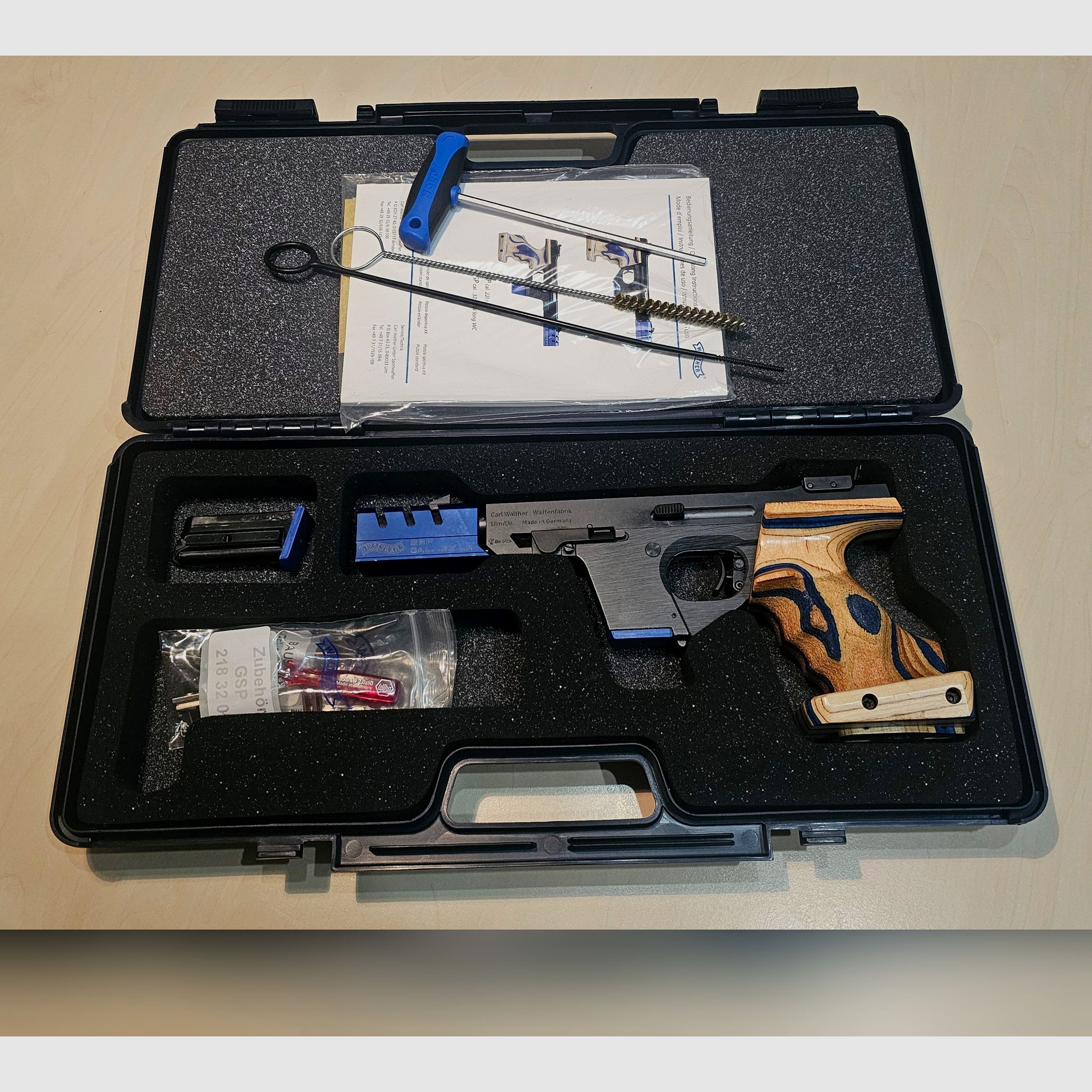 Sportpistole Walther Gsp Expert 22lr mit Linksgriff