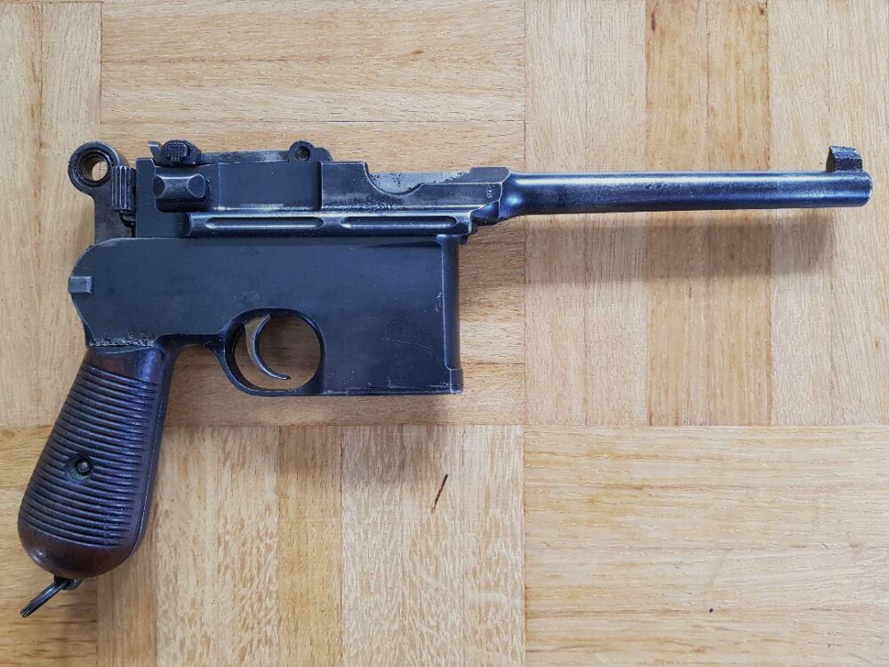 Mauser C96 Commissione di prova fucili Spandau 1899
