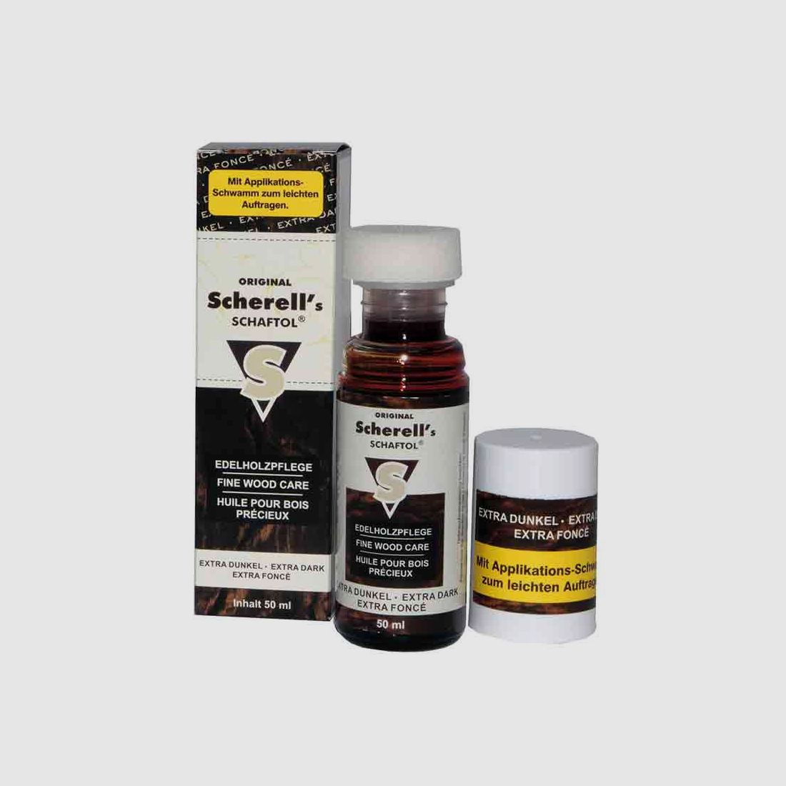 Original Scherell´s SCHAFTOL extra dunkel 50ml
