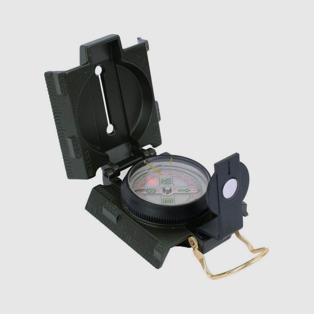 MIL-TEC – BUSSOLA US KOMPASS (CON LUCE LED E LENTE D’INGRANDIMENTO), immagine 5 di 8