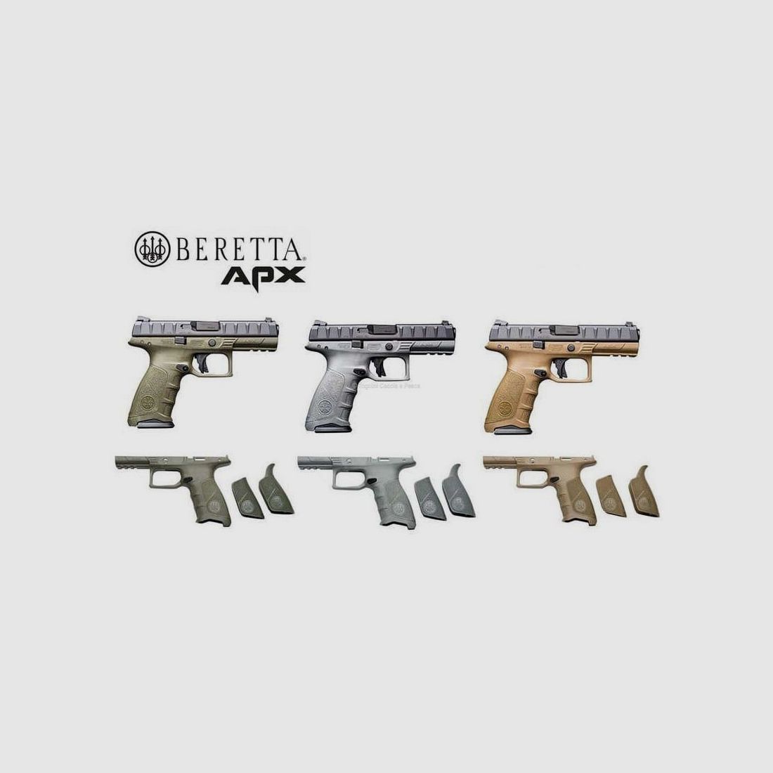 BERETTA Wymienny Chwyt z Kolorowego Polimeru dla BERETTA APX COMPACT i CENTURIONFDE
