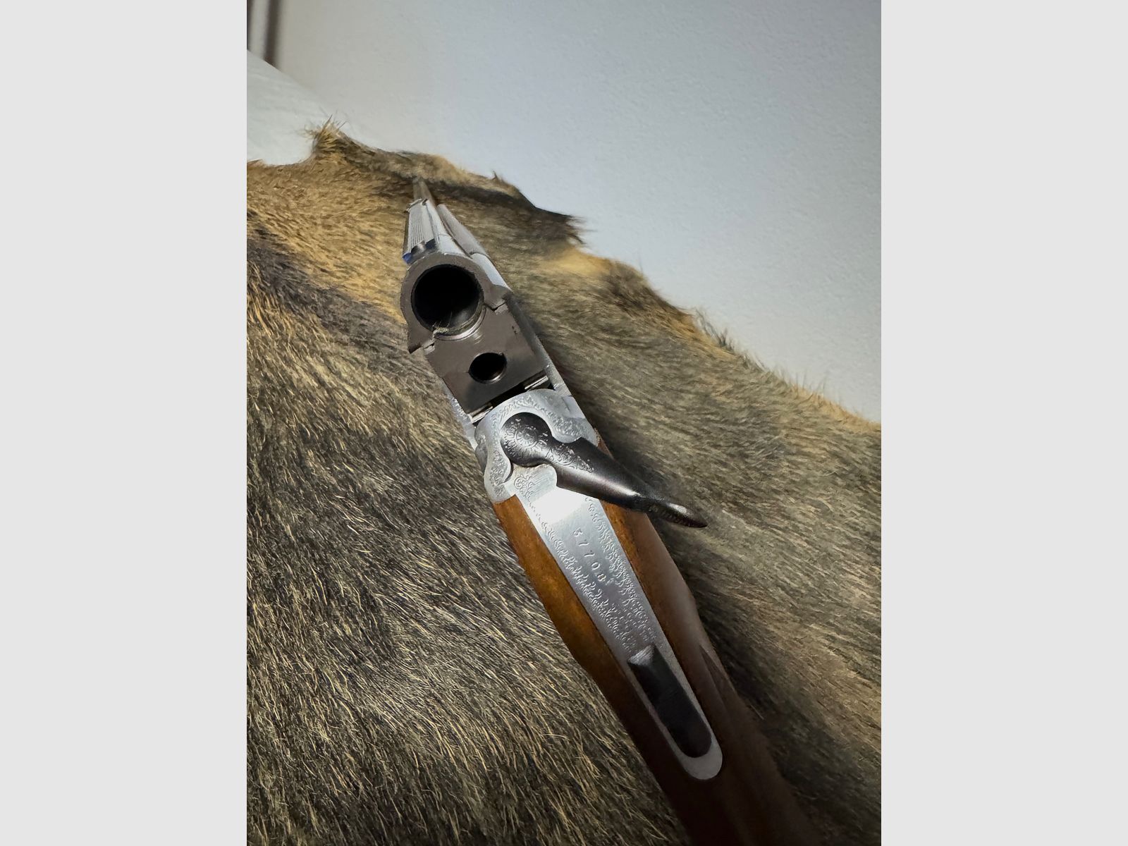 Bock rifle Sabatti 6.5 x 57R – 12/70 | Year of manufacture 1955 | Very well maintained condition