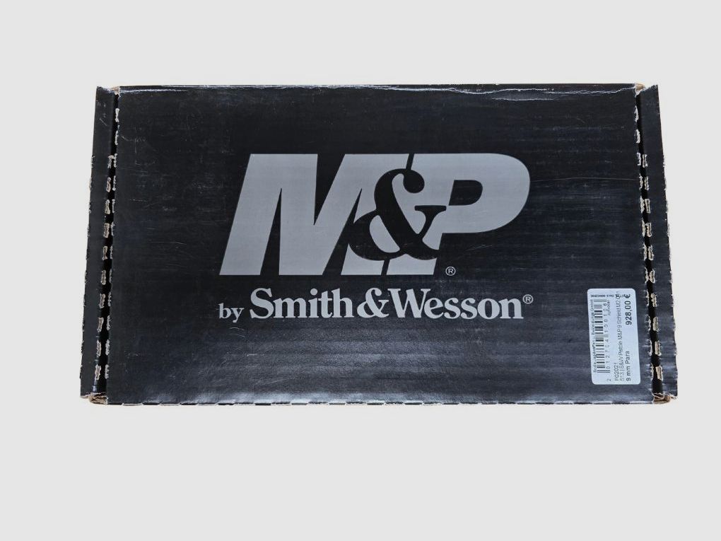 used SMITH & WESSON Mod. M&P 9 Shield with integrated laser in the original box, condition: like new, image 3 of 3