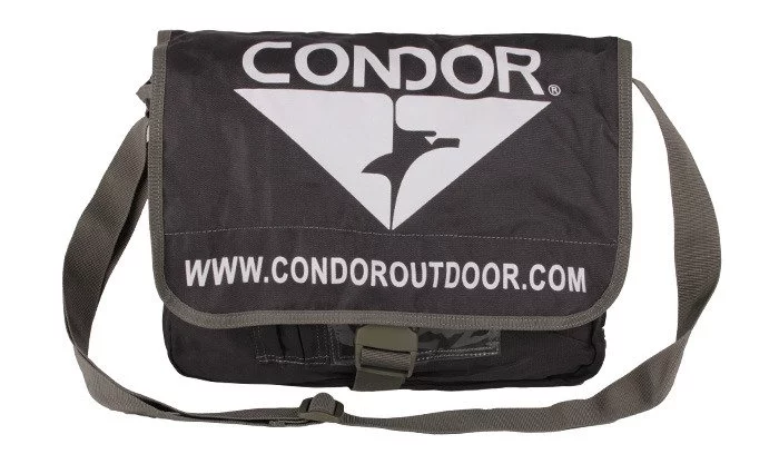 Promotional shoulder bag – Gray – Condor, image 1 of 2