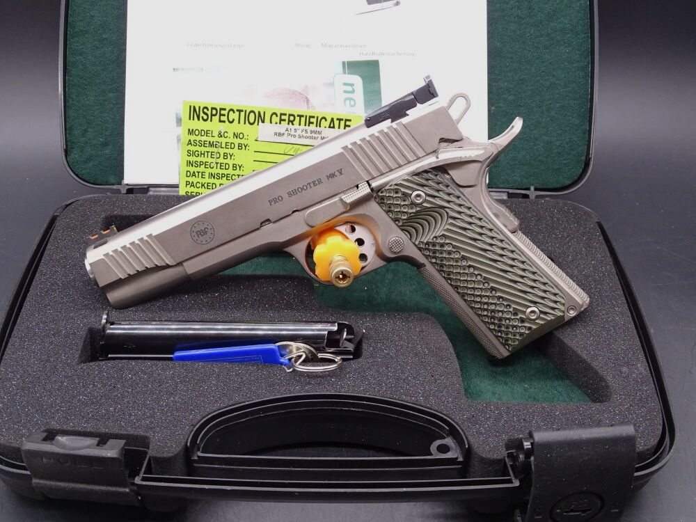 RBF 1911 Shooter MK V kaliber 9mm Luger BJ 2016 Shooter MK V
