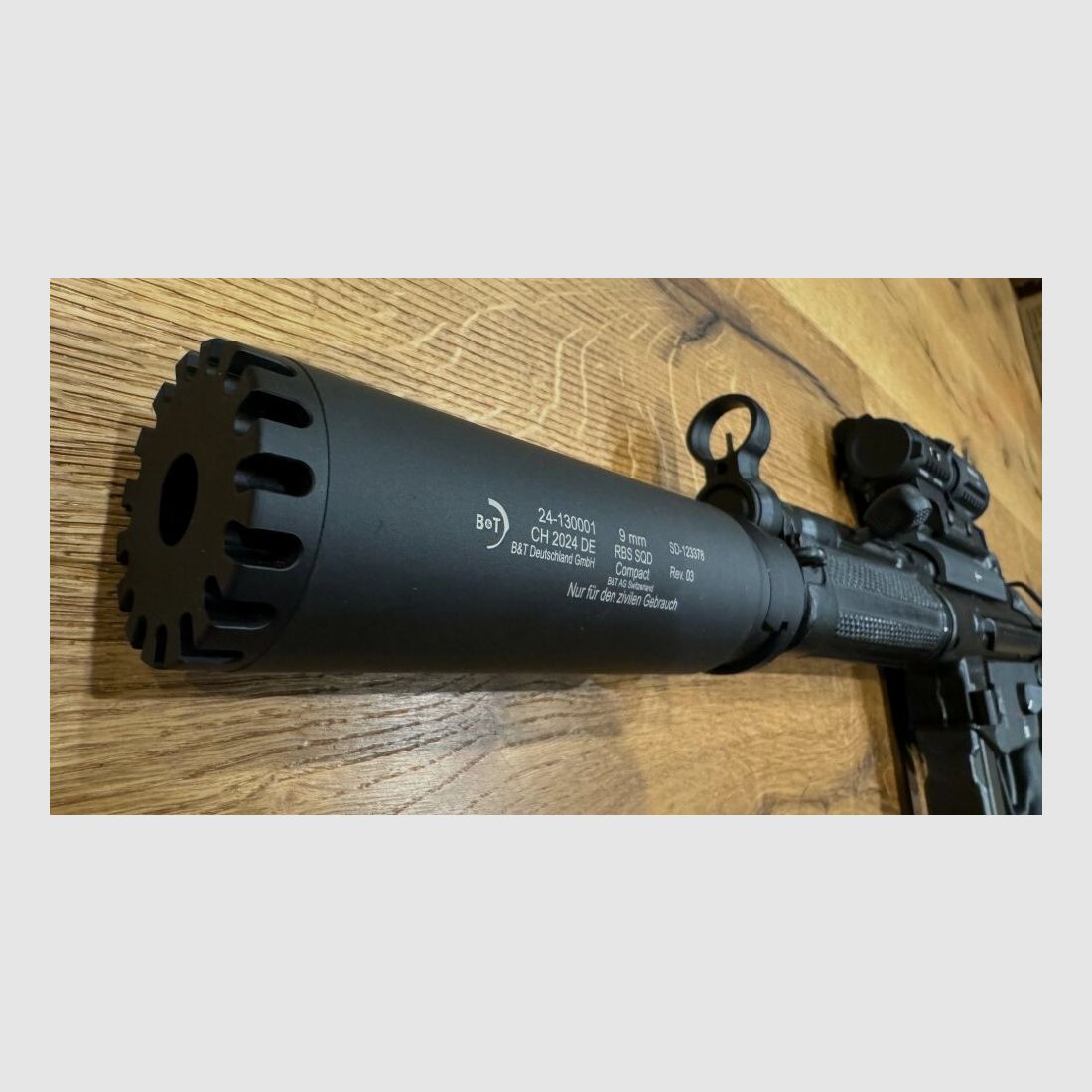 Brügger & Thomet B&T RBS Silencer SQD™ Compact