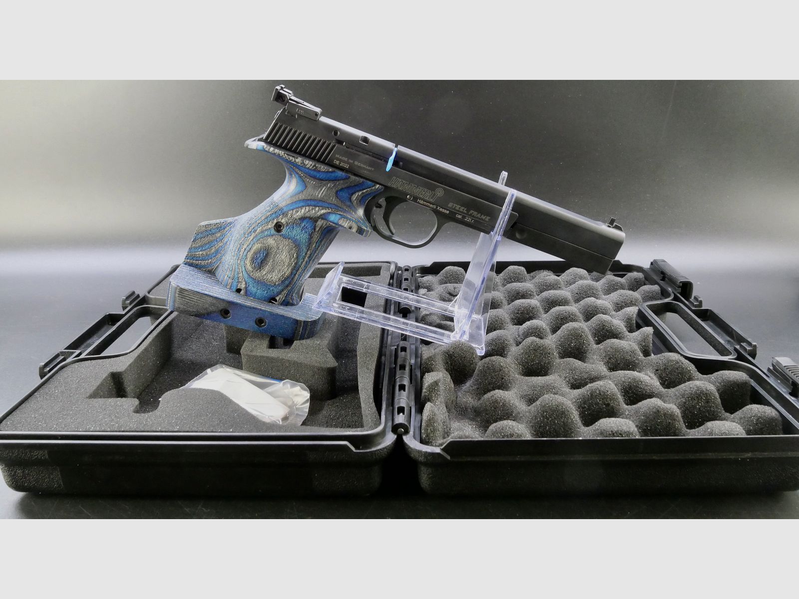 Arma de exhibición Carl Walther HÄMMERLI X-ESSE SF Sport Black .22lr