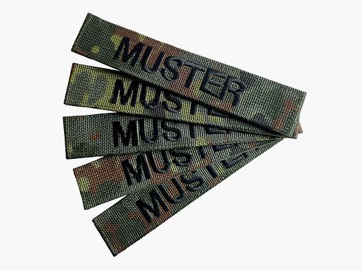 ASMC Namensbänder 5er Set Flecktarn