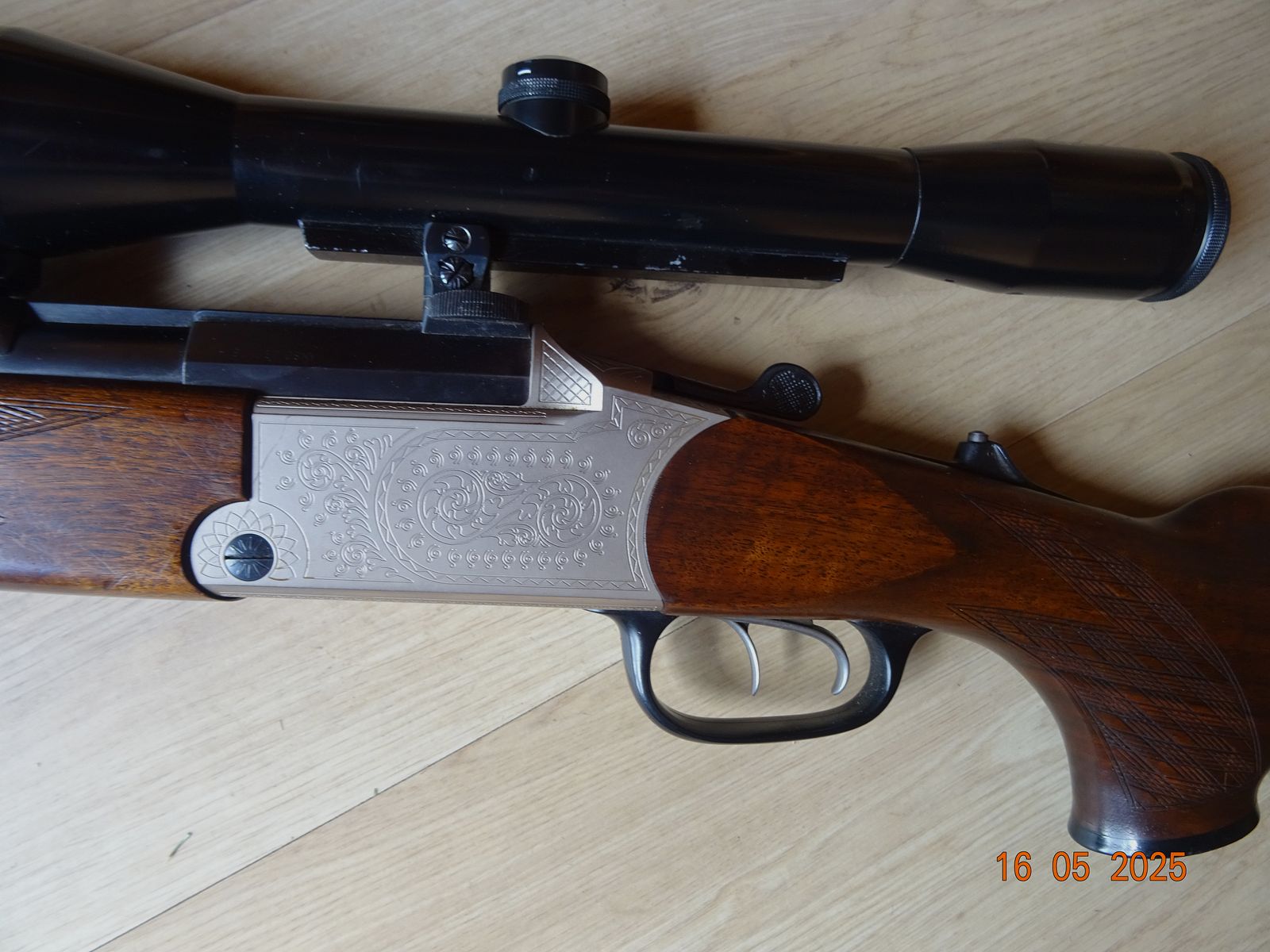 BBF Blaser 7x57R 16/70 ręczny, używany w dobrym stanie.