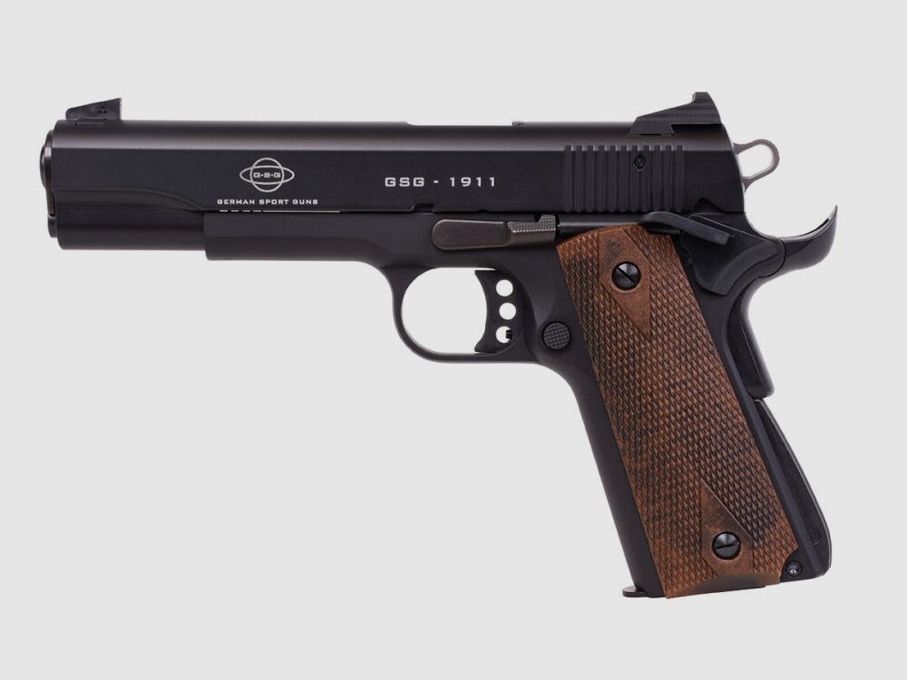GSG German Sport Guns 1911 STANDARD Braune Griffschalen